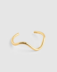 Wavy Cuff Bracelet ANTIQUE GOLD