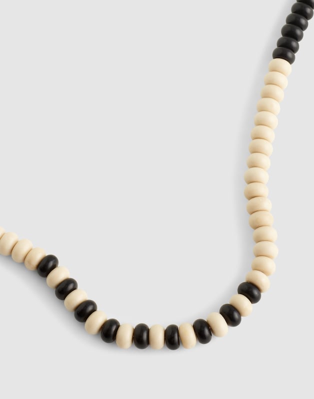Semiprecious Coral Beaded Choker Necklace ANTIQUE GOLD