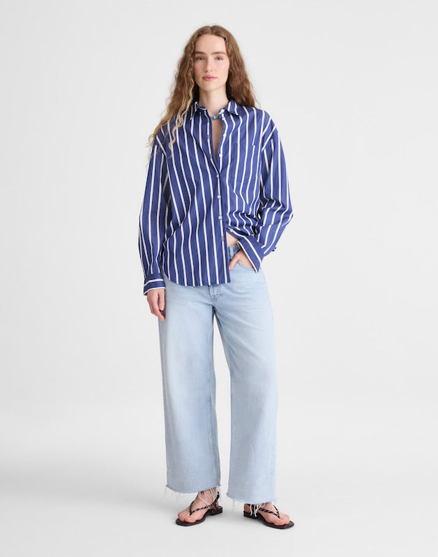 The Easy Shirt in Poplin COOL NAVY