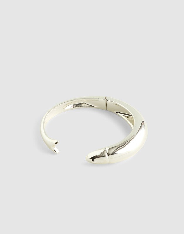 Fish Cuff Bracelet WARM SILVER