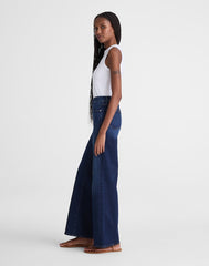 The Tall Wide-Leg Jean in Super Stretch Denim DEEP OCEAN WASH