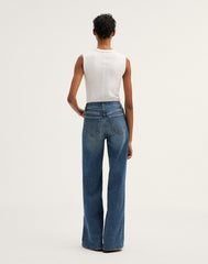 The Short Wide-Leg Jean SUNNYSIDE WASH