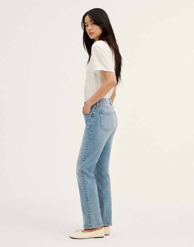 The Short Jules Slim-Straight Jean RAEBROOK WASH
