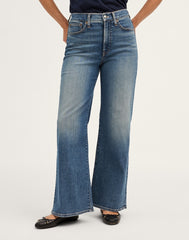 The Short Curvy Wide-Leg Jean SUNNYSIDE WASH