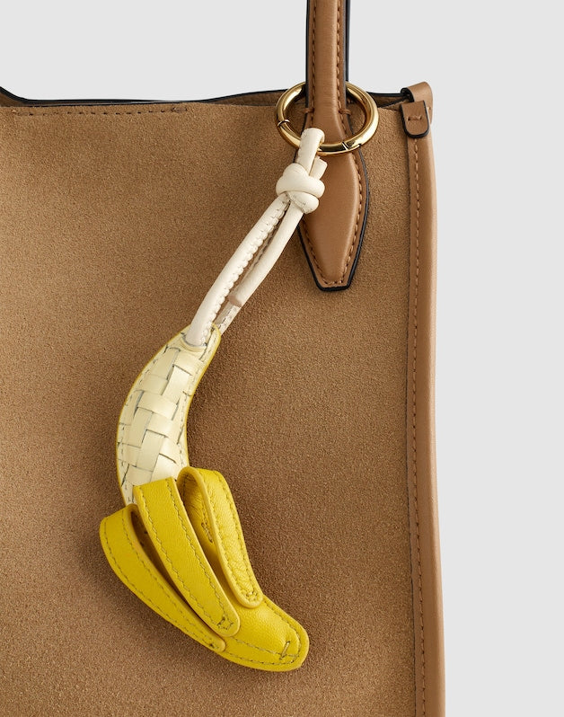 Woven Banana Bag Charm BANANA