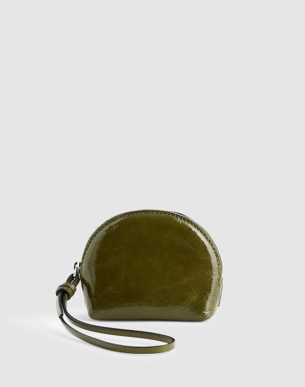 Mini Zip Pouch WORN OLIVE