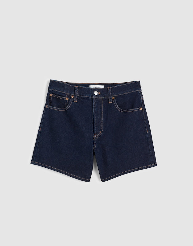 The Curvy Perfect Vintage Mid-Length Short RINSE WASH