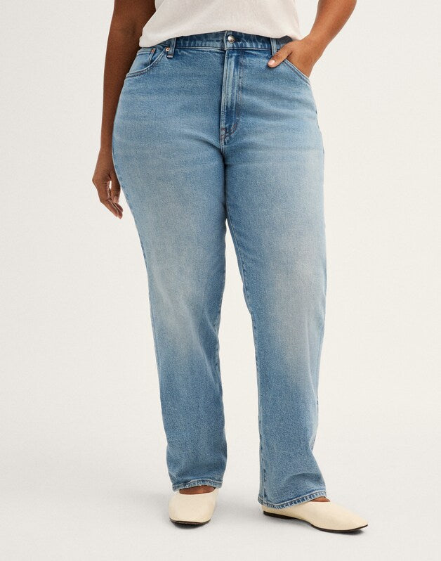 The Plus Jules Slim-Straight Jean RAEBROOK WASH