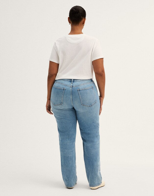 The Plus Jules Slim-Straight Jean RAEBROOK WASH