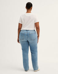 The Plus Jules Slim-Straight Jean RAEBROOK WASH