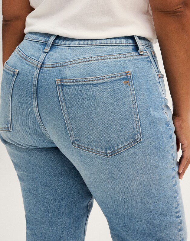 The Plus Jules Slim-Straight Jean RAEBROOK WASH