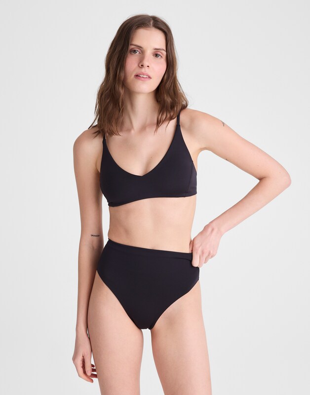 Left On Friday Sunday Bikini Top JET