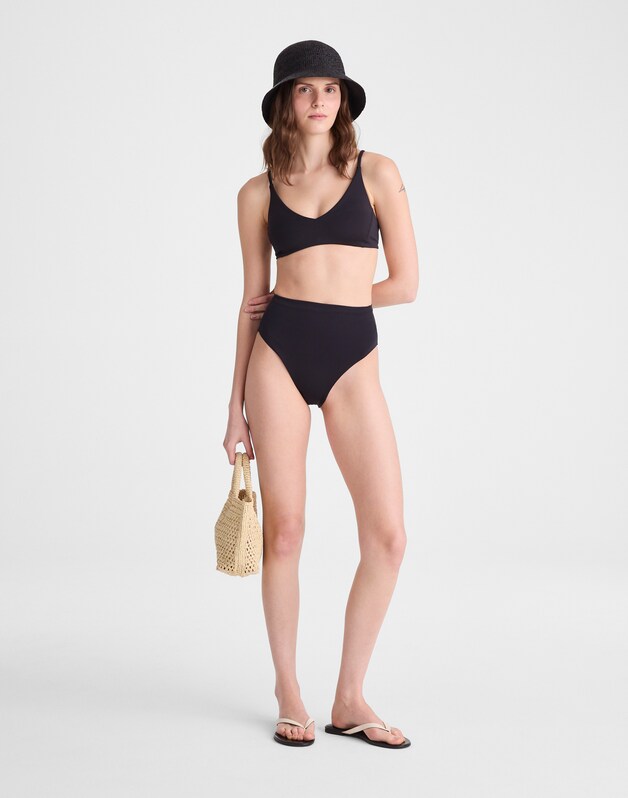 Left On Friday Hi Hi Bikini Bottom JET