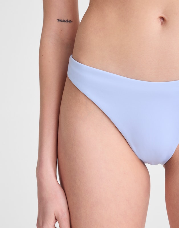 Left On Friday Dip Bikini Bottom BLUE SKIES
